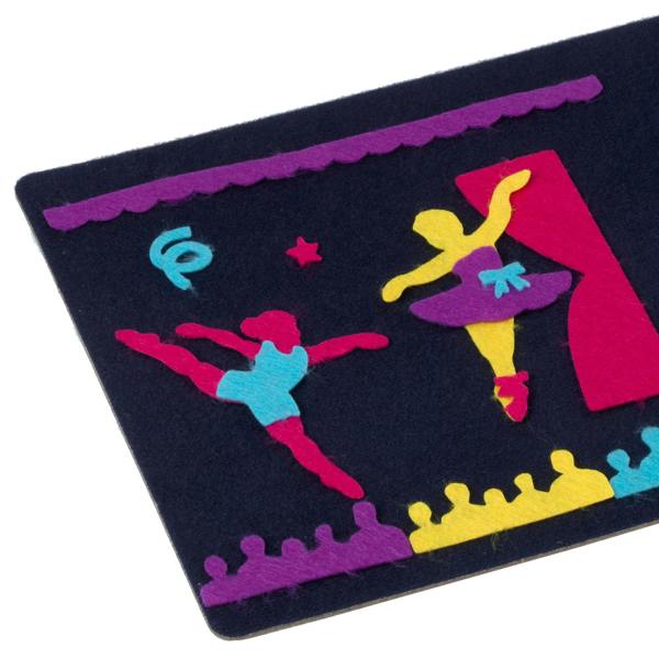Fuzzy Felt Fuzzy-Felt Retro - Ballet