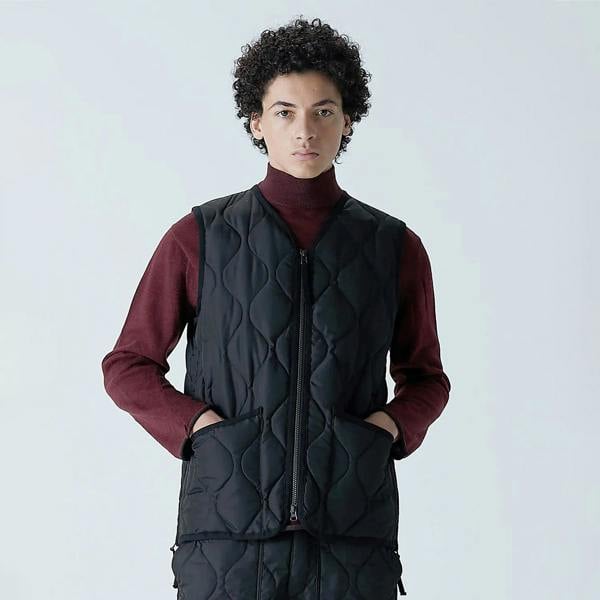TAION Military V Neck Ripstop Down Vest
