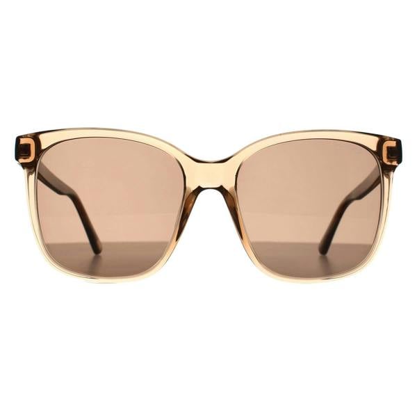 Skechers Sunglasses SE6295 45H Transparent Light Brown Brown Polarized