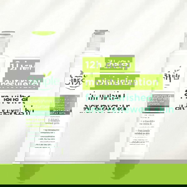 Simple Kind to Skin 12H Moisturisation Replenishing Rich Moisturiser 125ml, 3 Pack