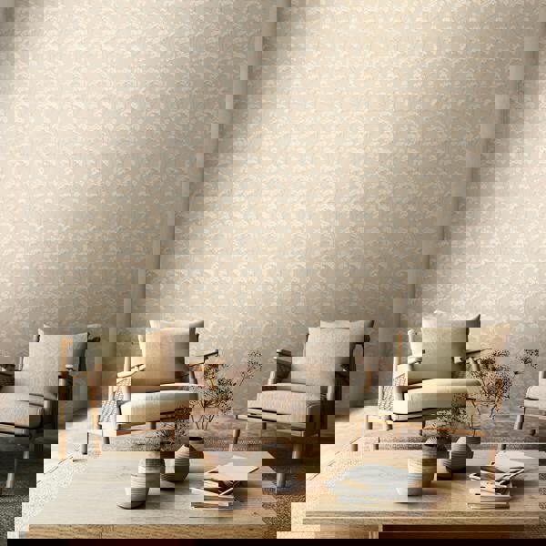 Hoopla Walls Elderflower Trail - Shadow 10m Wallpaper