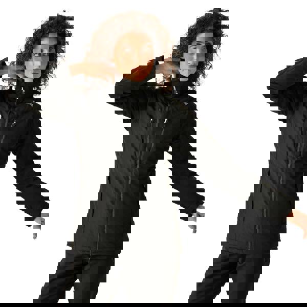 Regatta Womens/Ladies Calderdale II Winter Waterproof Jacket - Black - 