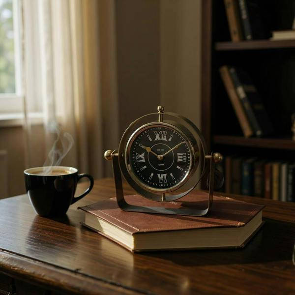 27*7*22CM TABLE CLOCK