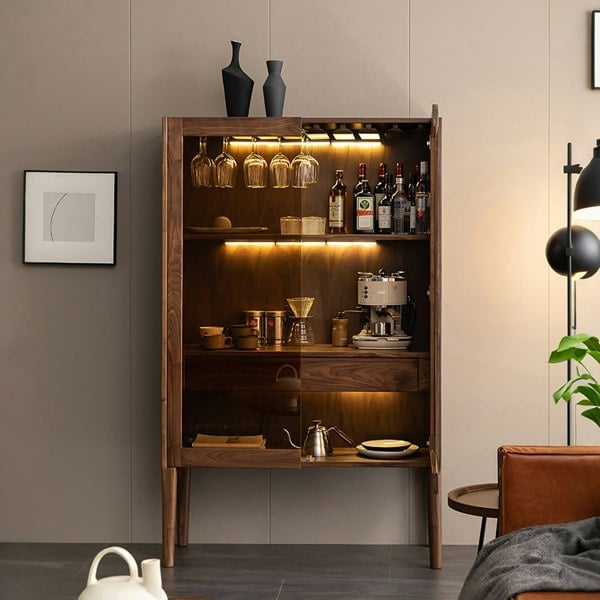 Rit Concept Anisimov Cabinet, Wine Storage With Wine Rack