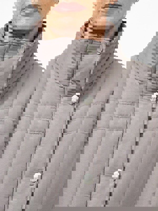 PennyPlain Quilt Coat - Mink