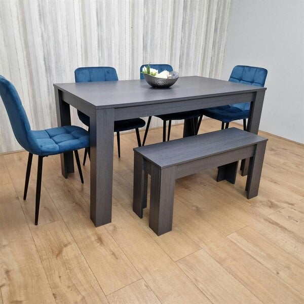 Kosy Koala Dining Table Set with 4 Chairs and a Bench Dining Room and Kitchen table set of 4
