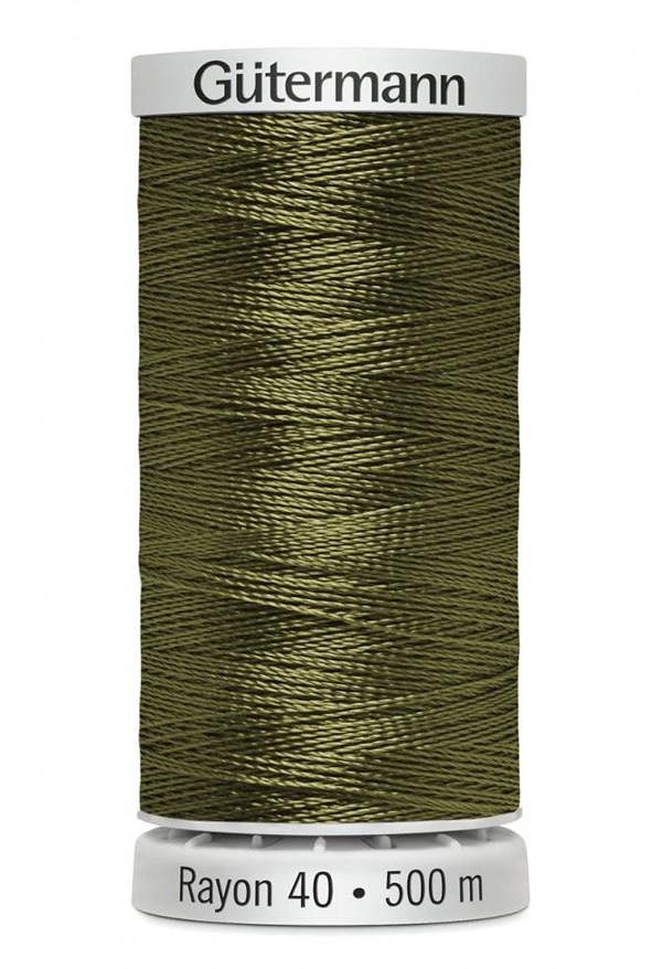 Gutermann No 40 Sulky Rayon Embroidery Thread 500m Rayon Thread Suitable For Embroidery