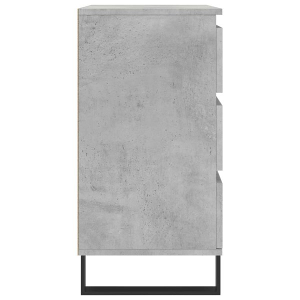 Berkfield Sideboard Concrete Grey 60x35x70 cm Engineered Wood