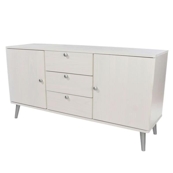 Core Products Augusta Curve Medium Sideboard with 2 Doors & 3 Drawers