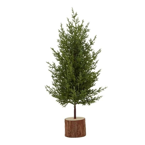 Hill Interiors Fir Artificial Tree - Brown/Green - 