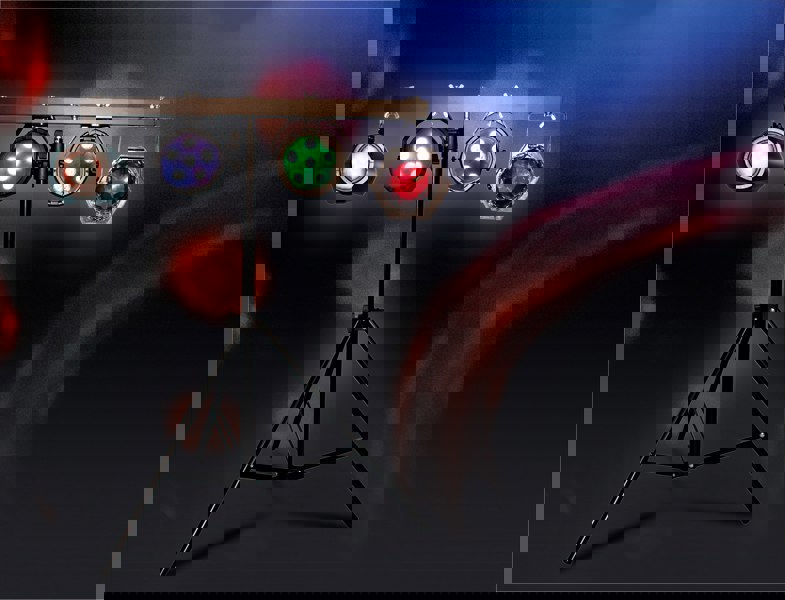 FX Lab Fxlab 4-Way Dj Light & Stand Set