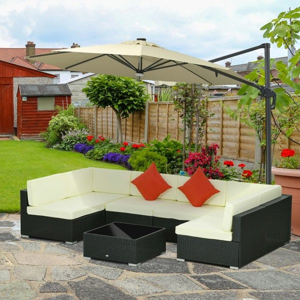 Rattan Sofa Set