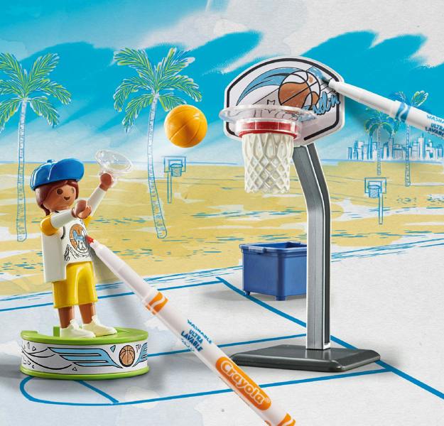 Playmobil Color Basketball player - 71516 Playset