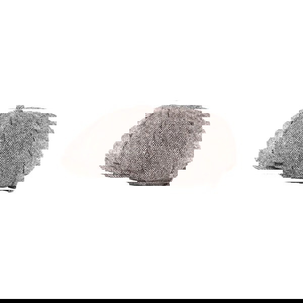 Junior Tweed Panel Newsboy Cap - Dark Navy Junior Tweed Panel Newsboy Cap