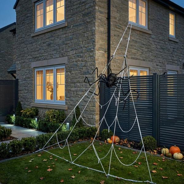 Garden Greatness MegaWeb Giant Spider Halloween Display