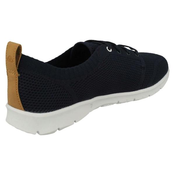 Clarks Ladies Clarks Casual Lace Up Trainers Step Allena Sun