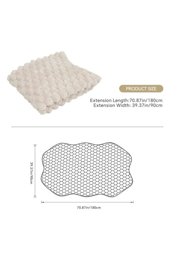 Living and Home Non-Slip Faux Plush Sofa Protector