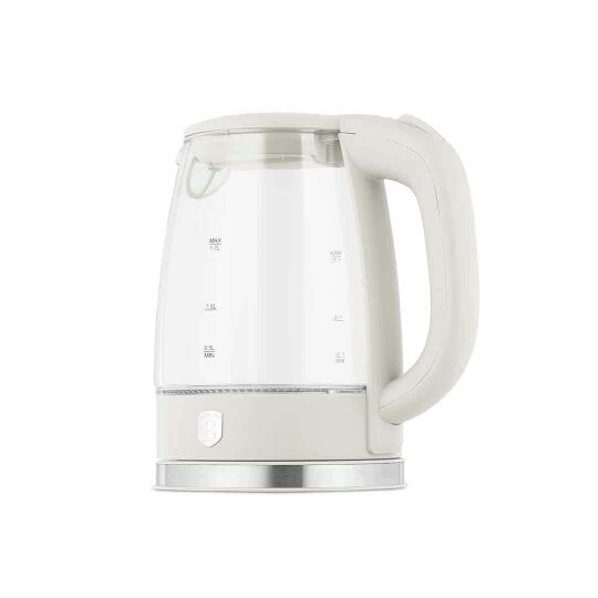 Berlinger Haus Electric Glass Kettle Cream BH9322