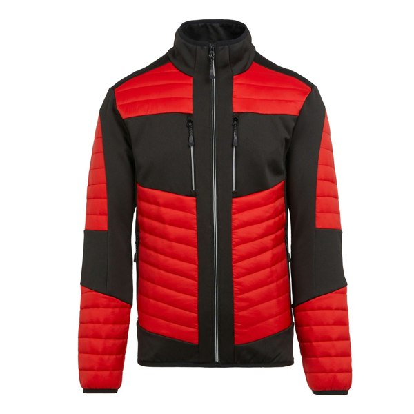 Regatta Men's E-Volve Thermal Hybrid Jacket - Classic Red/Black