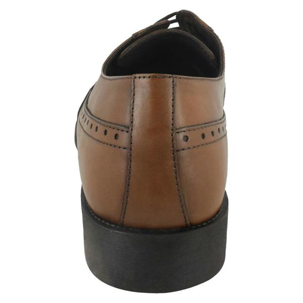 Maverick Mens Maverick Low Heel Lace Up Brogue Shoes