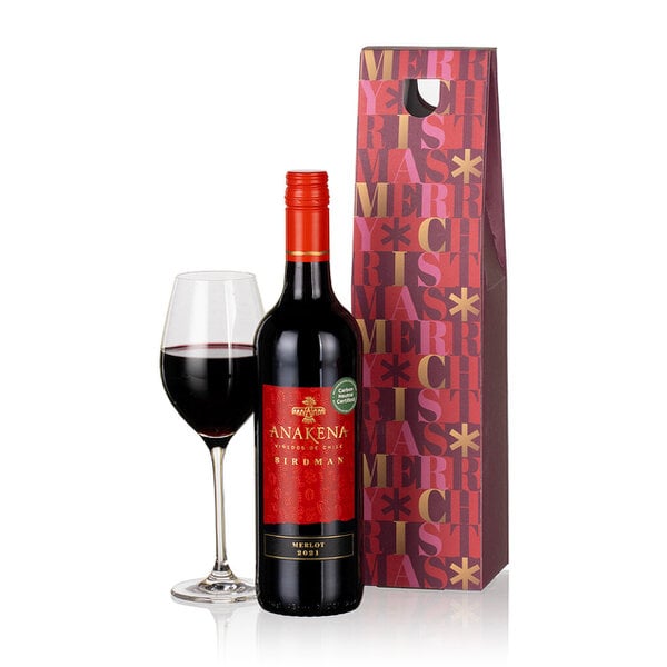 Red Wine for Christmas Gift