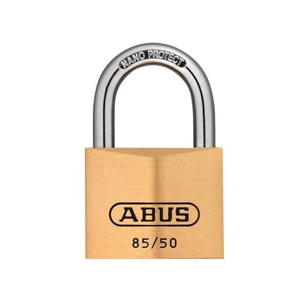 Abus Mechanical 85 Series Brass Padlock - Multi Colour - 