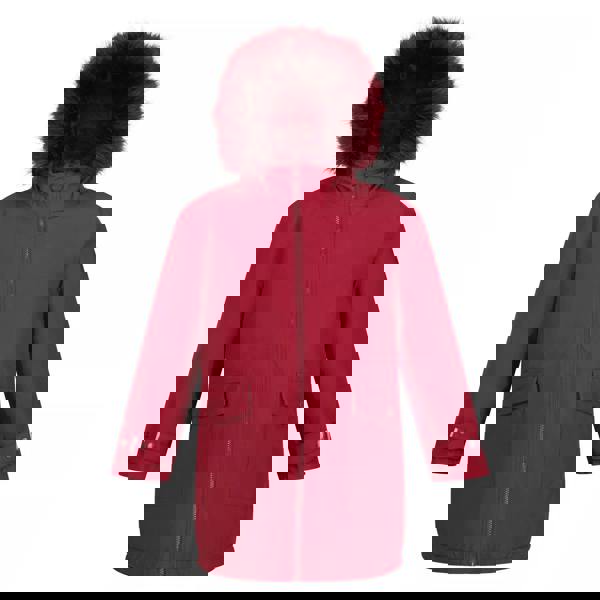 Regatta Childrens/Kids Adelyn Waterproof Parka - Dark Pimento