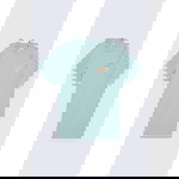 Animal Mens Jacob Organic T-Shirt - Bright Blue - 