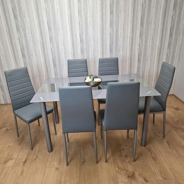 Kosy Koala Dining Table Set with 6 Chairs Dining Room, and Kitchen table set of 6