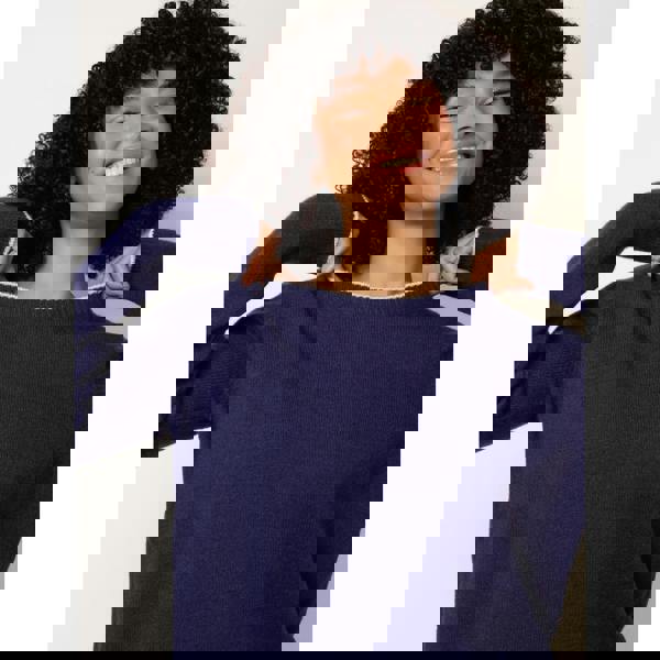 Blue Vanilla Back Bow Jumper