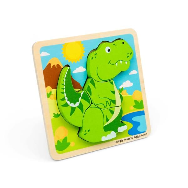 Bigjigs Toys Chunky Lift Out T-Rex