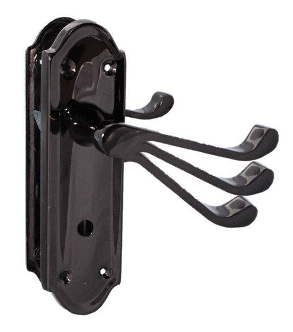 EDH Door Hardware Black Nickel Door Handles - Askworth Internal Door Handle Set for Internal Doors