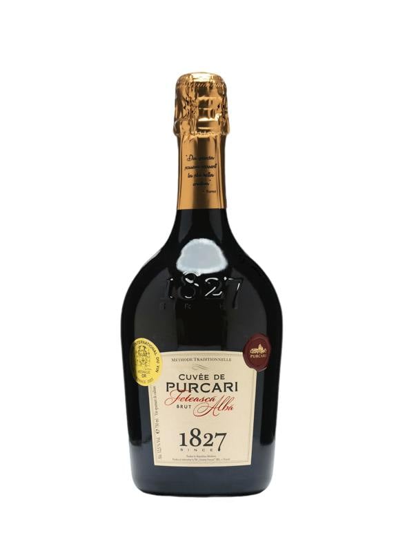Purcari Cuvee de Purcari Feteasca Alba Brut Moldovan White Sparkling Wine