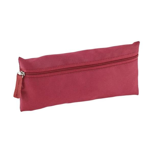 MidOcean Study Zipped Pencil Case - Burgundy - 