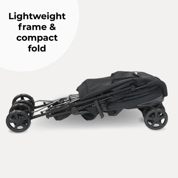 My Babiie MB01 Lightweight Stroller - Quilted Black