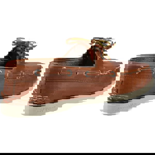 Sperry Authentic 2 Eye Leather Men's Tan Boat Shoes