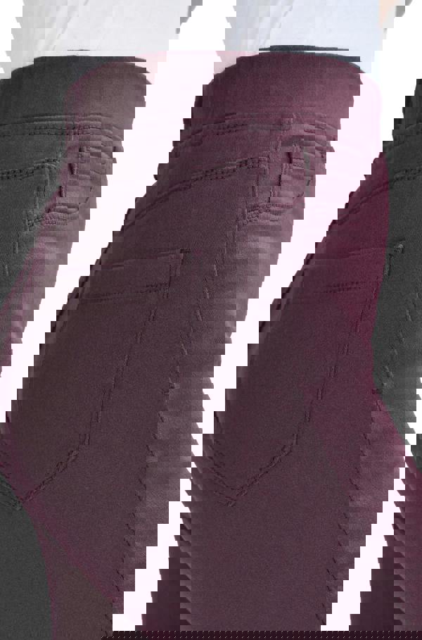 Smart Living Women's Stylish Skinny Fit Denim Jeggings with Pockets - Trendy & Comfy - BERRY