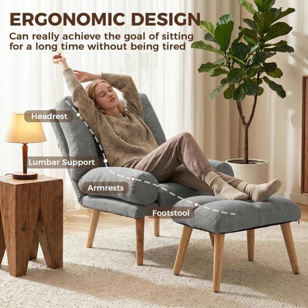 Recliner with Ottoman