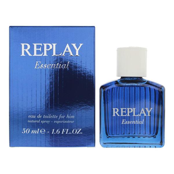 Replay Essential For Him Mens Eau De Toilette 50ml Fragrance