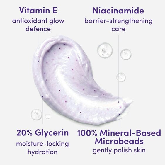 Dove Body+ Mind Body Scrub 6x95ml French Lavender & Oat Milk Exfoliating Scrub
