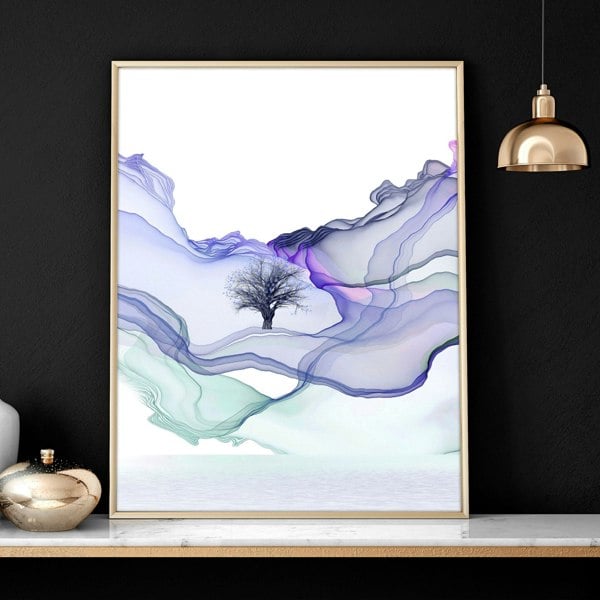 Living room framed prints | set of 3 Japandi wall art