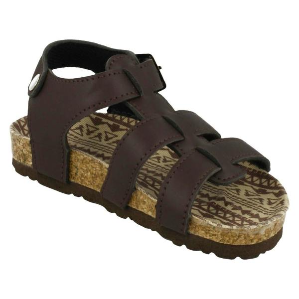 Spot On Boys Spot On Flat Strappy Sandals