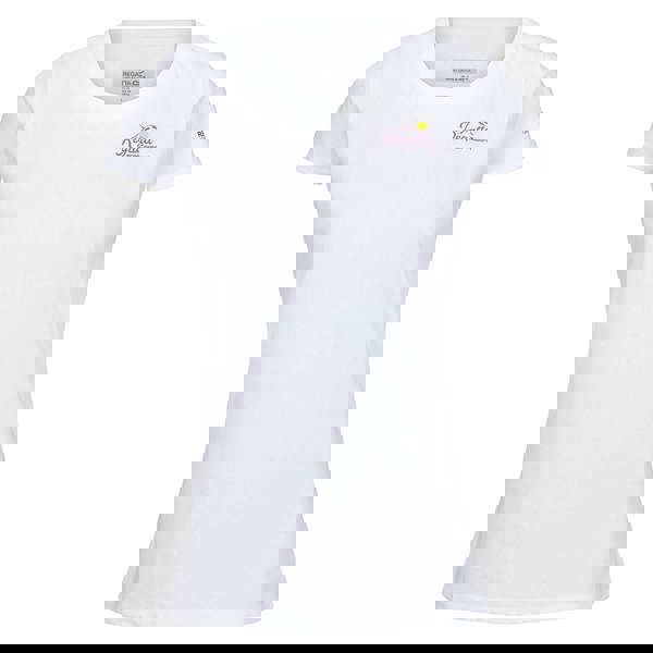 Regatta Womens Breezed IV Back Print T-Shirt - White