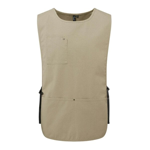 Premier Unisex Adult Utility 2.0 Apron - Khaki