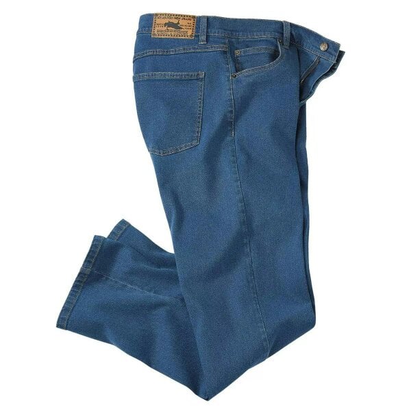 Atlas For Men Mens Stretch Regular Jeans - Blue