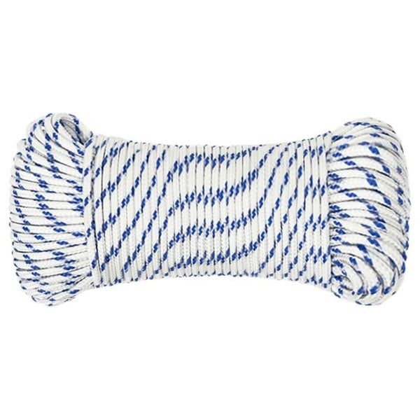 Berkfield Boat Rope White 4 mm 100 m Polypropylene