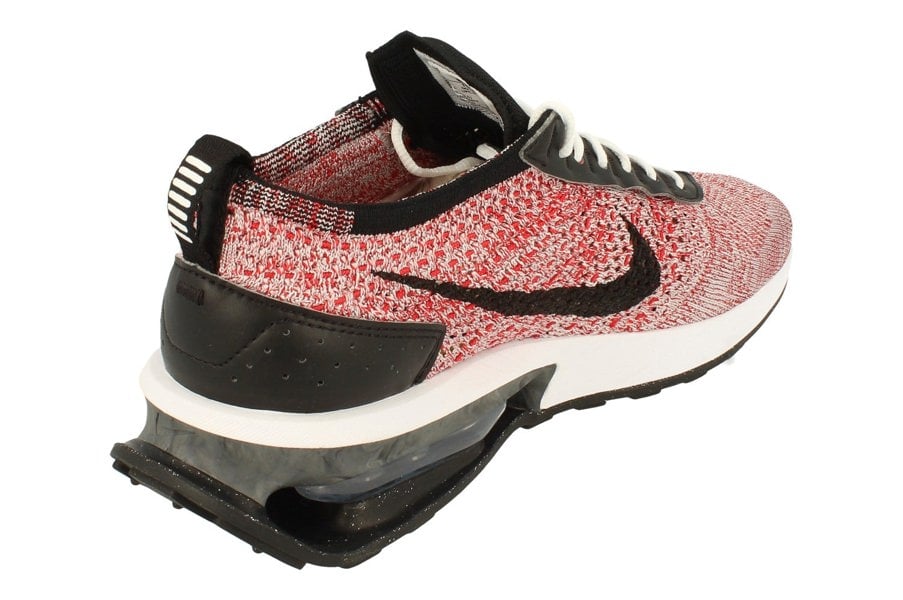 Nike Air Max Flyknit Racer Mens Fd2764  600 - University Red Black Wolf Grey 600 - Photo 2