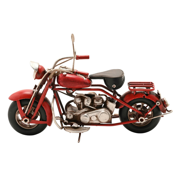 Harvey Makin Ornament - Red Motorbike