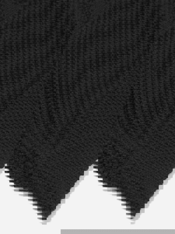 MSGM Girls Cropped Logo T-Shirt in Black