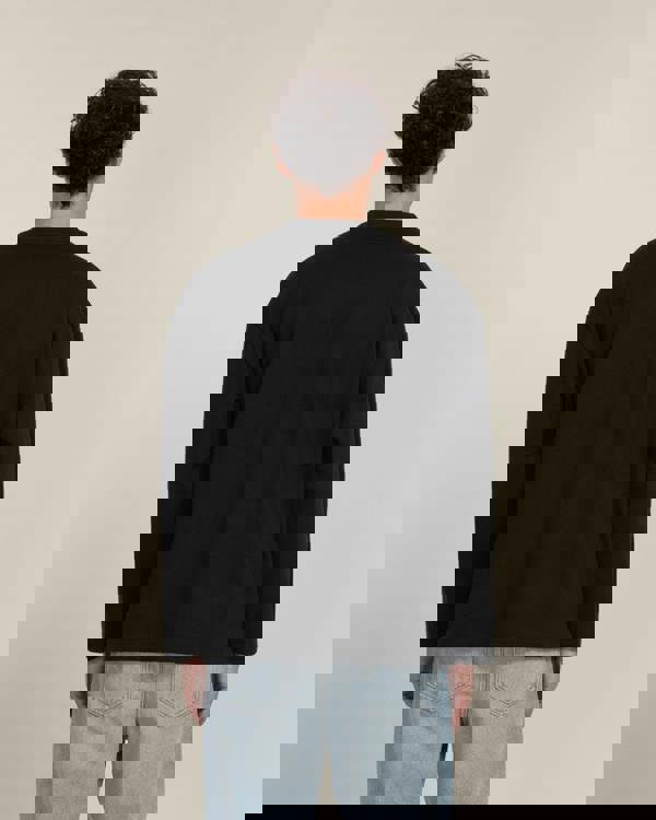 Larsson & Co Praesto - Oversized Stepped Hem Sweatshirt